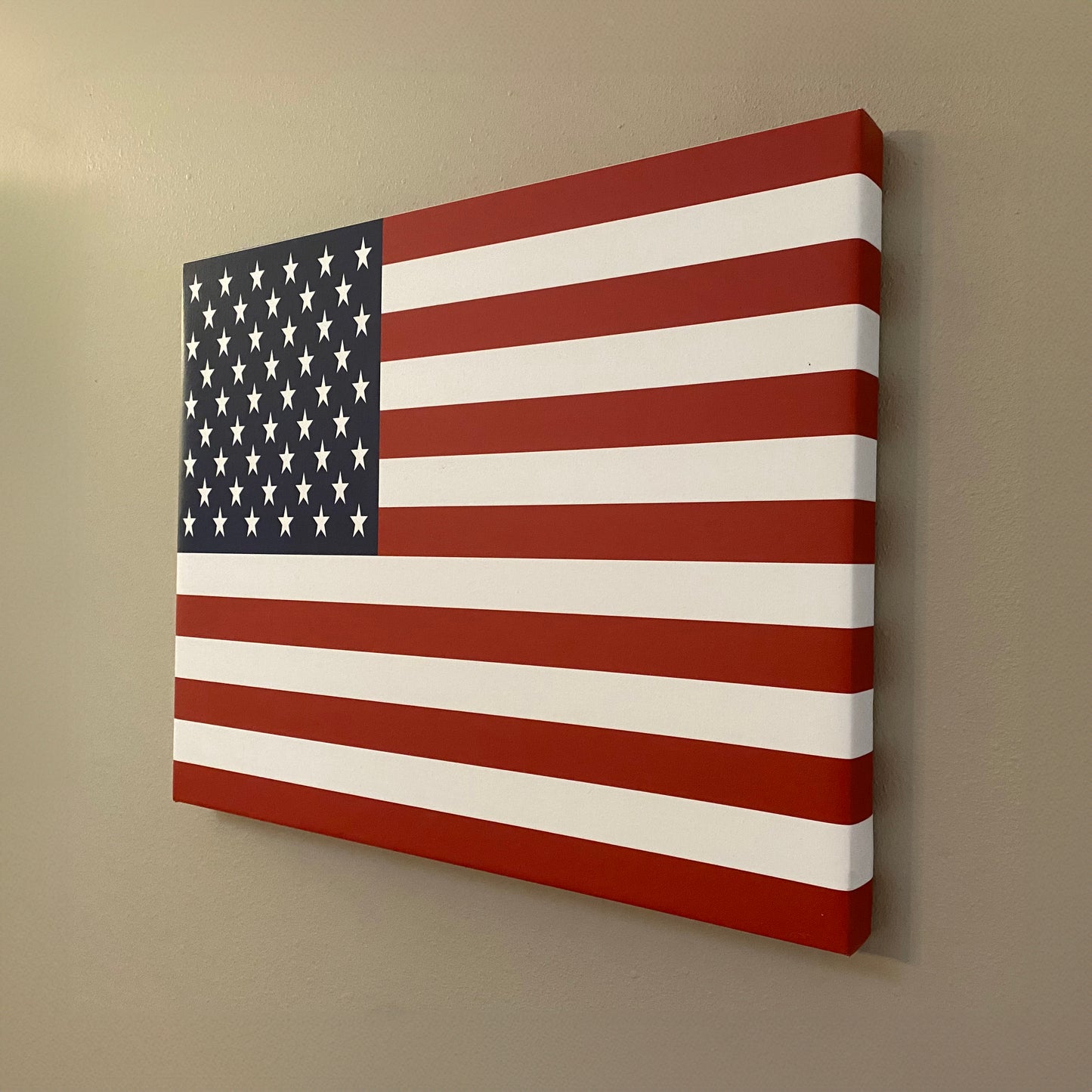 American Flag Canvas