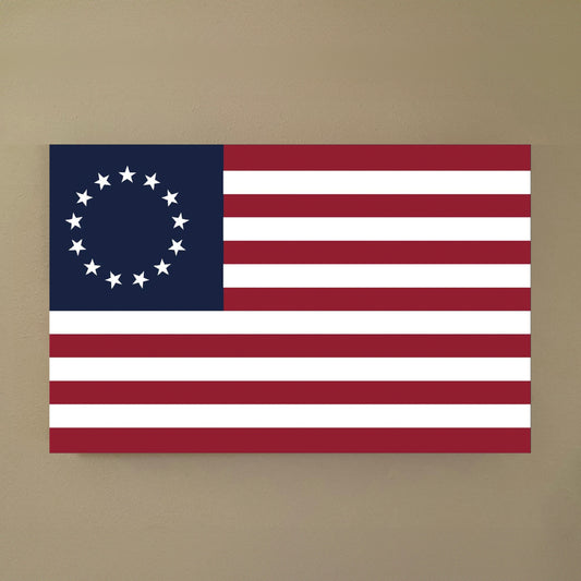 Betsy Ross Flag Canvas